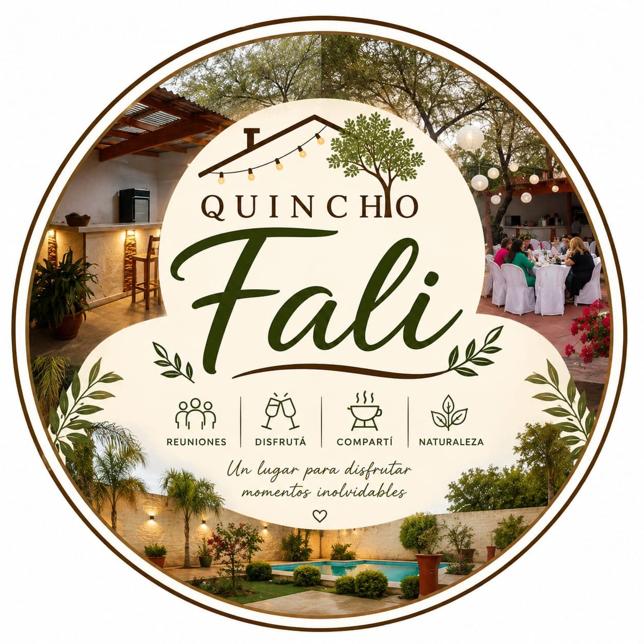 Quincho EcoFali con Piscina y Salón Climatizado